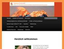 Tablet Screenshot of gabrieleschneider.net